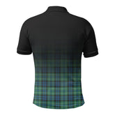McNeil of Colonsay Ancient Tartan Crest Polo Shirt - Thistle Black Style